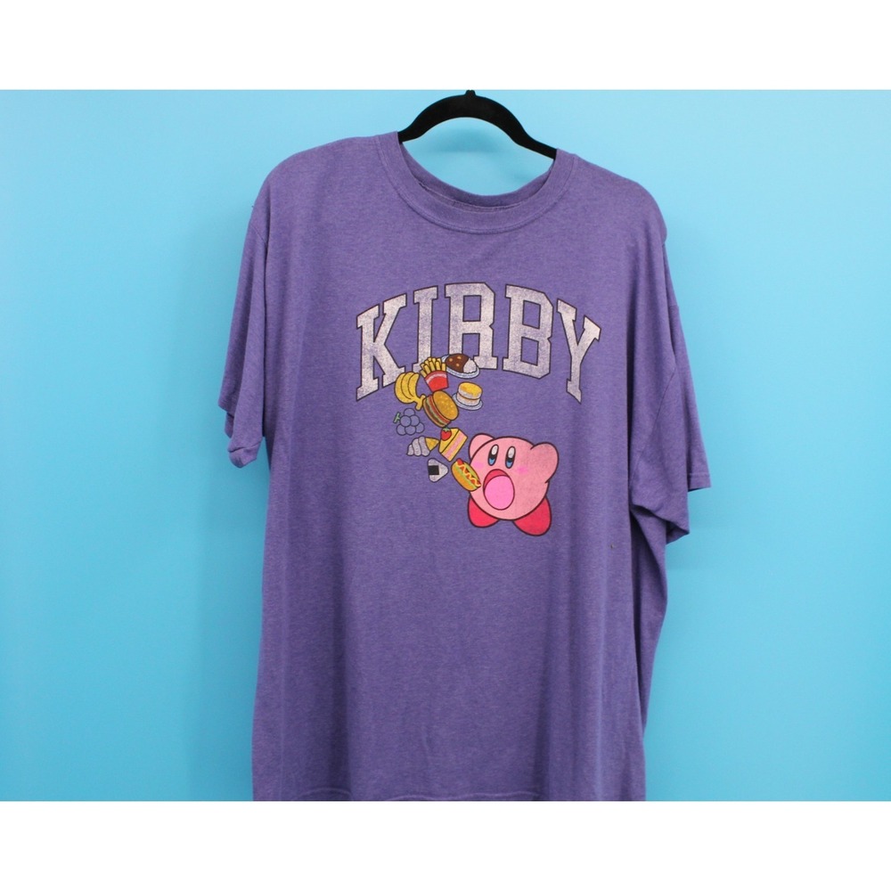 Official Nintendo Kirby T-Shirt Men's Sz XL 46/48 Anime Video Game Retro Vintage